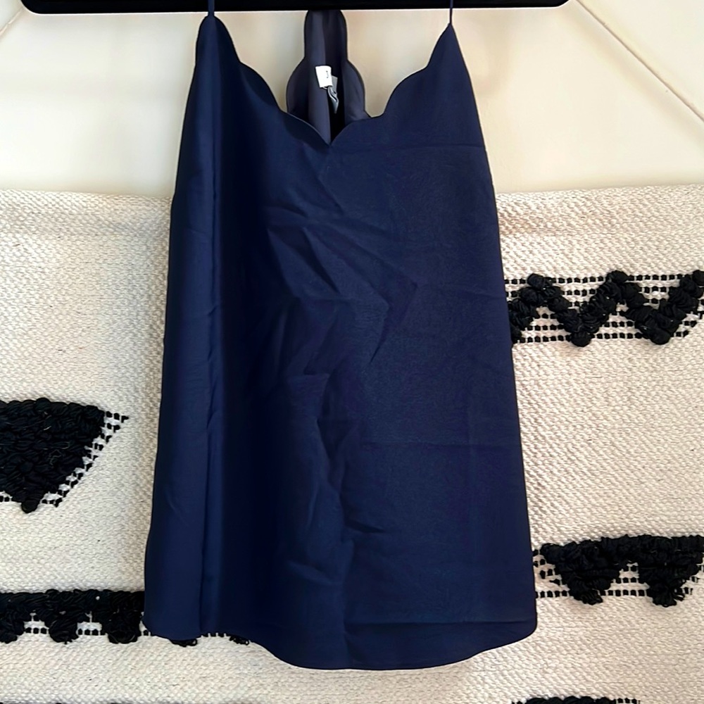 J. Crew Navy Tank Top